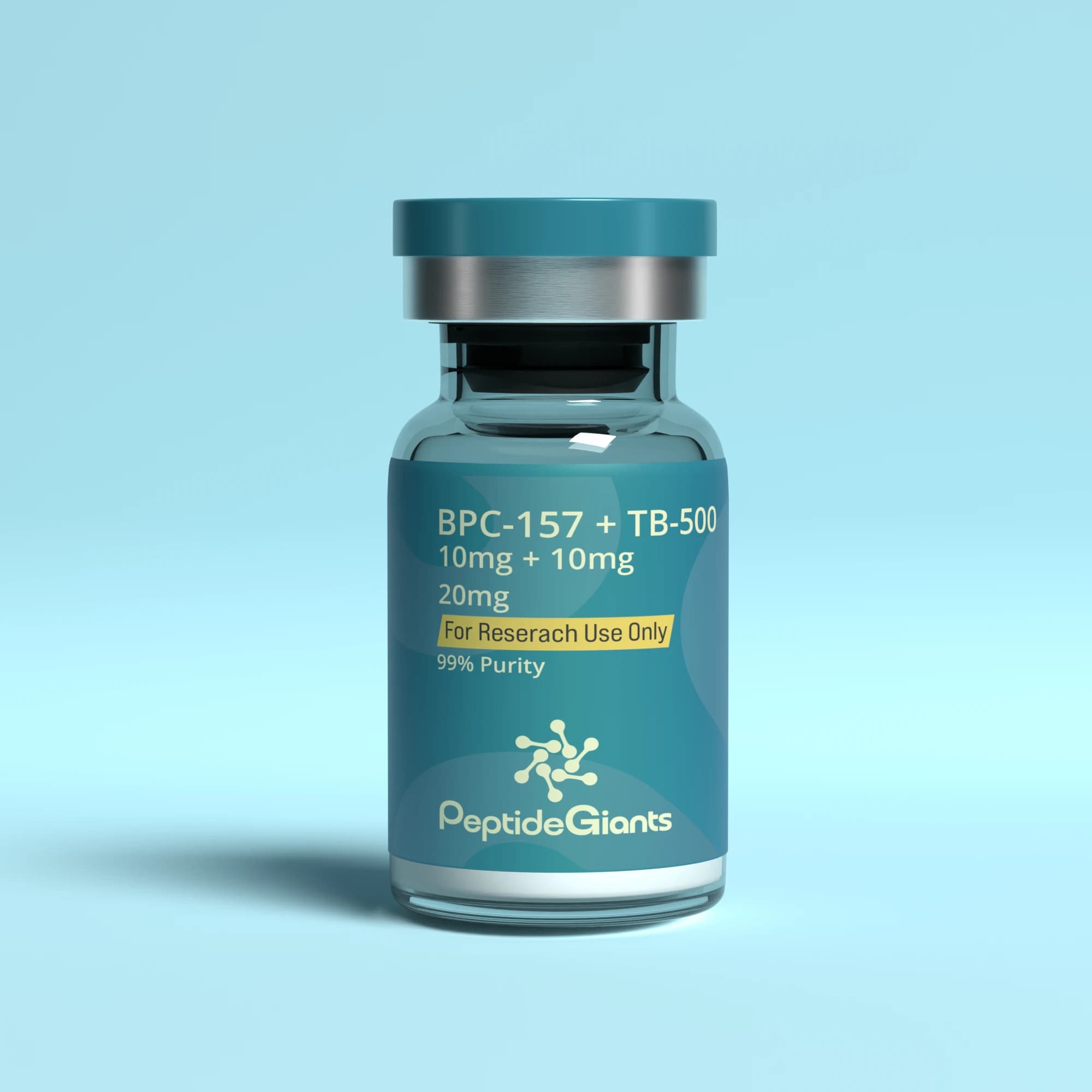 BPC-157 plus TB-500 Peptide Giants vial mockup